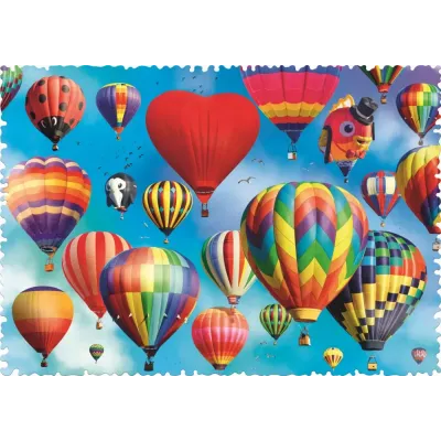 PUZZLE TREFL 600 CU PIESE CIUDATE - BALOANE COLORATE