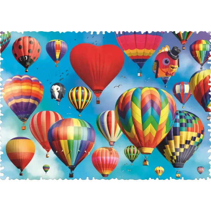 PUZZLE TREFL 600 CU PIESE CIUDATE - BALOANE COLORATE