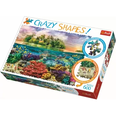 PUZZLE TREFL 600 CU PIESE CIUDATE - INSULA EXOTICA