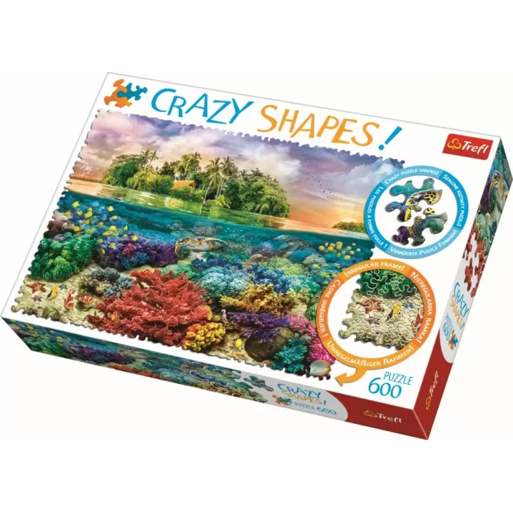 PUZZLE TREFL 600 CU PIESE CIUDATE - INSULA EXOTICA