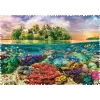 PUZZLE TREFL 600 CU PIESE CIUDATE - INSULA EXOTICA