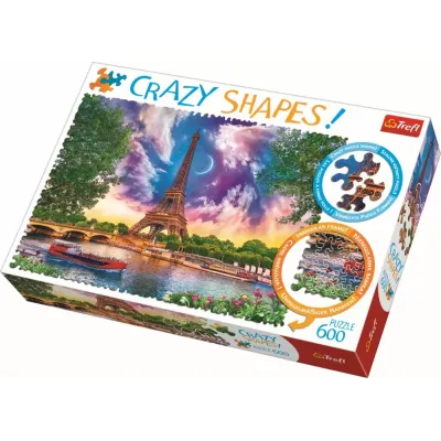PUZZLE TREFL 600 CU PIESE CIUDATE - CER DE POVESTE LA PARIS