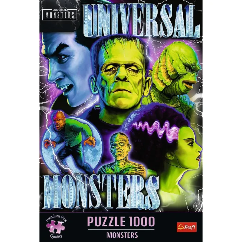 PUZZLE TREFL 1000 PREMIUM PLUS MONSTRI