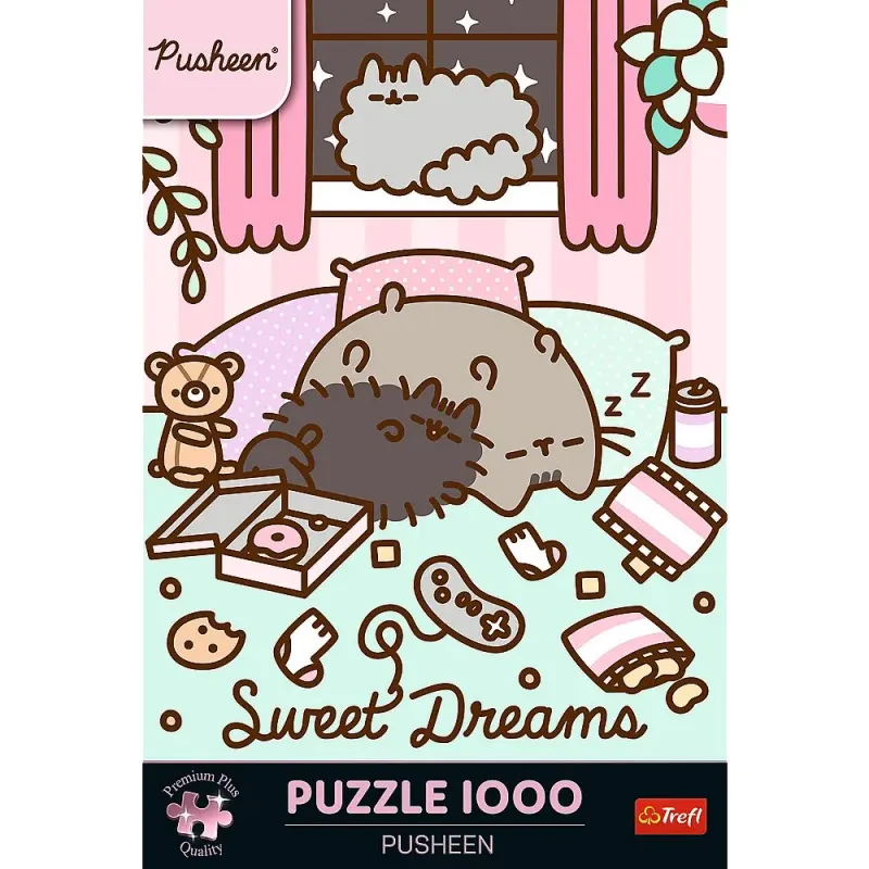 PUZZLE TREFL 1000 PREMIUM PLUS PUSHEEN VISE PLACUTE