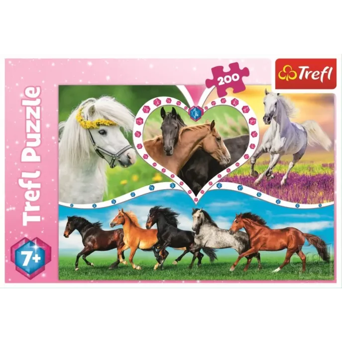 PUZZLE TREFL 200 FRUMOSII CAI