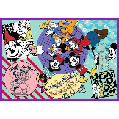 PUZZLE TREFL 4X250 DISNEY MICKEY MOUSE ȘI PRIETENII