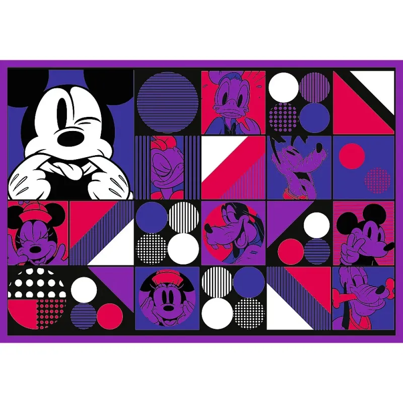 PUZZLE TREFL 4X250 DISNEY MICKEY MOUSE ȘI PRIETENII