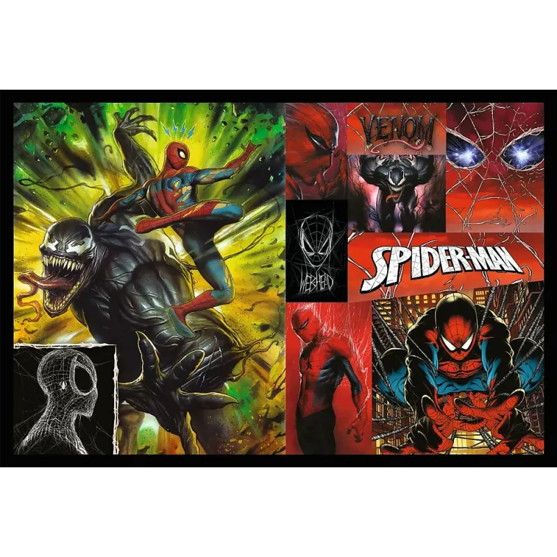 PUZZLE TREFL 2X200 SPIDER MAN ZI ȘI NOAPTE