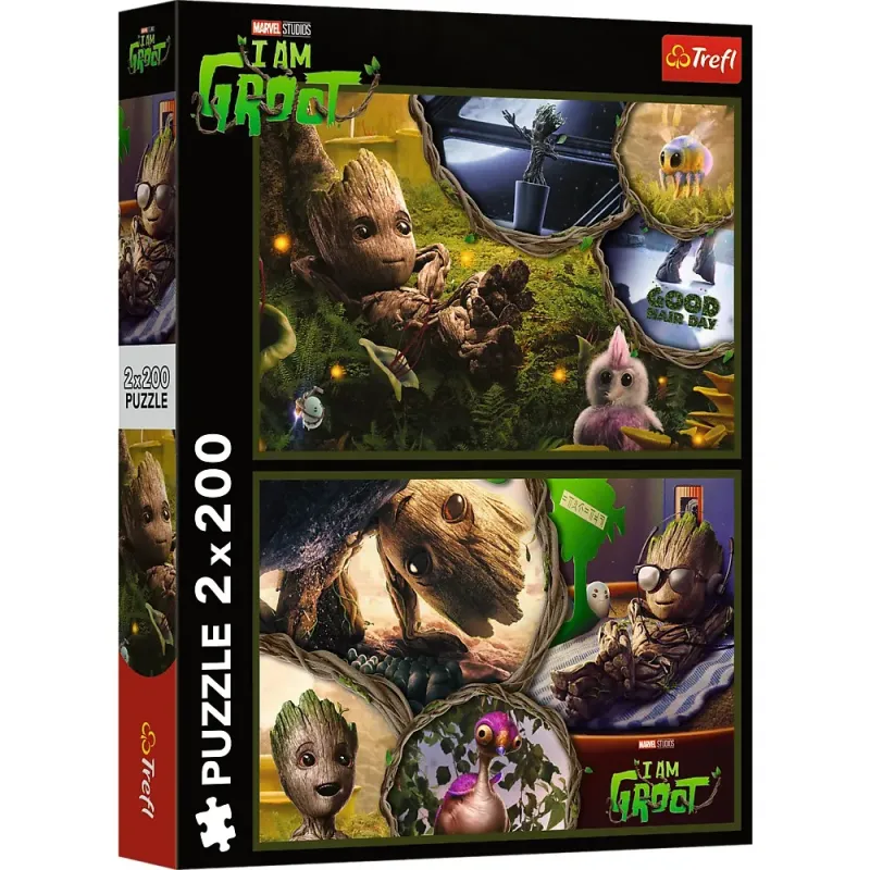 PUZZLE TREFL 2X200 MARVEL EU SUNT GROOT