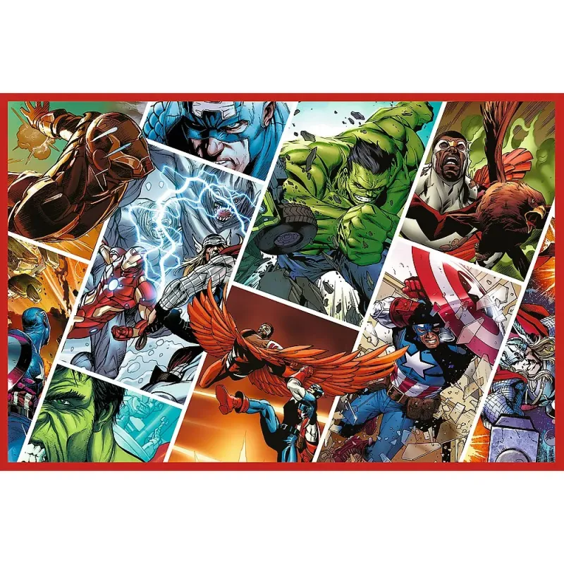 PUZZLE TREFL 2X200 MARVEL AVENGERS APARATORII LUMII