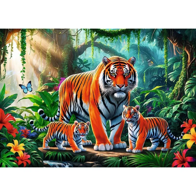 PUZZLE TREFL 200 OBICEIURILE TIGRULUI