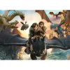 PUZZLE TREFL 200 CUM SA ITI DRESEZI DRAGONUL TOOTHLESS ȘI PRIETENII