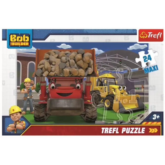 PUZZLE TREFL 24 MAXI BOB CONSTRUCTORUL