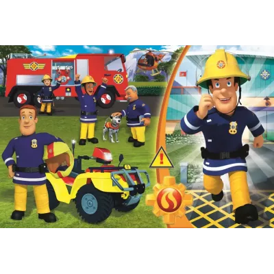 PUZZLE TREFL 24 MAXI BRAVUL POMPIER SAM