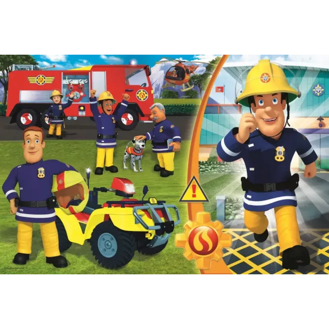 PUZZLE TREFL 24 MAXI BRAVUL POMPIER SAM