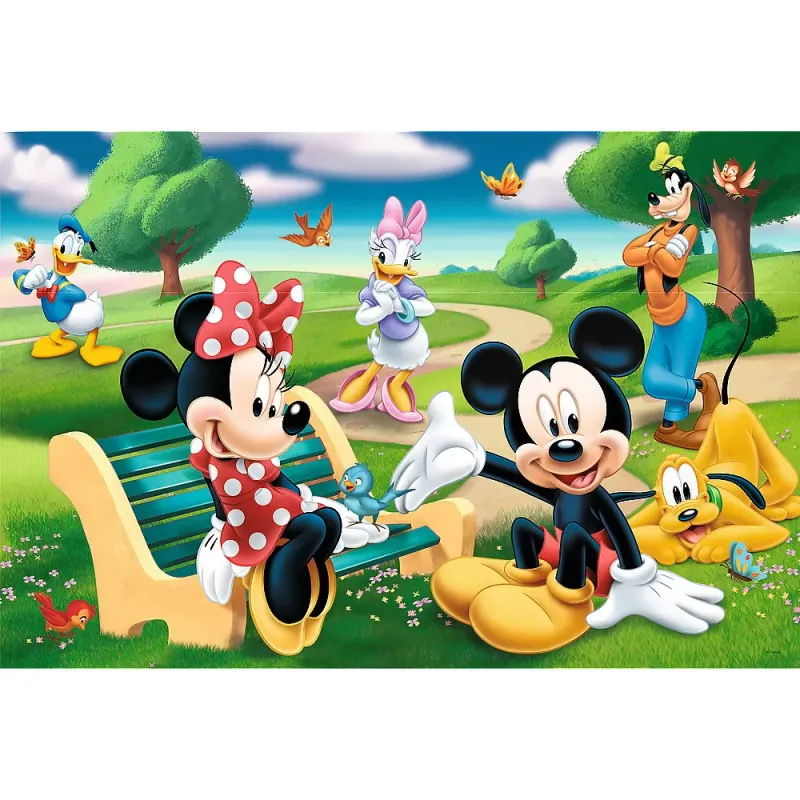PUZZLE TREFL 24 MAXI MICKEY MOUSE INTRE PRIETENI