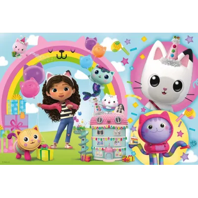 PUZZLE TREFL 24 MAXI GABBYS DOLLHOUSE CASA LUI GABBY