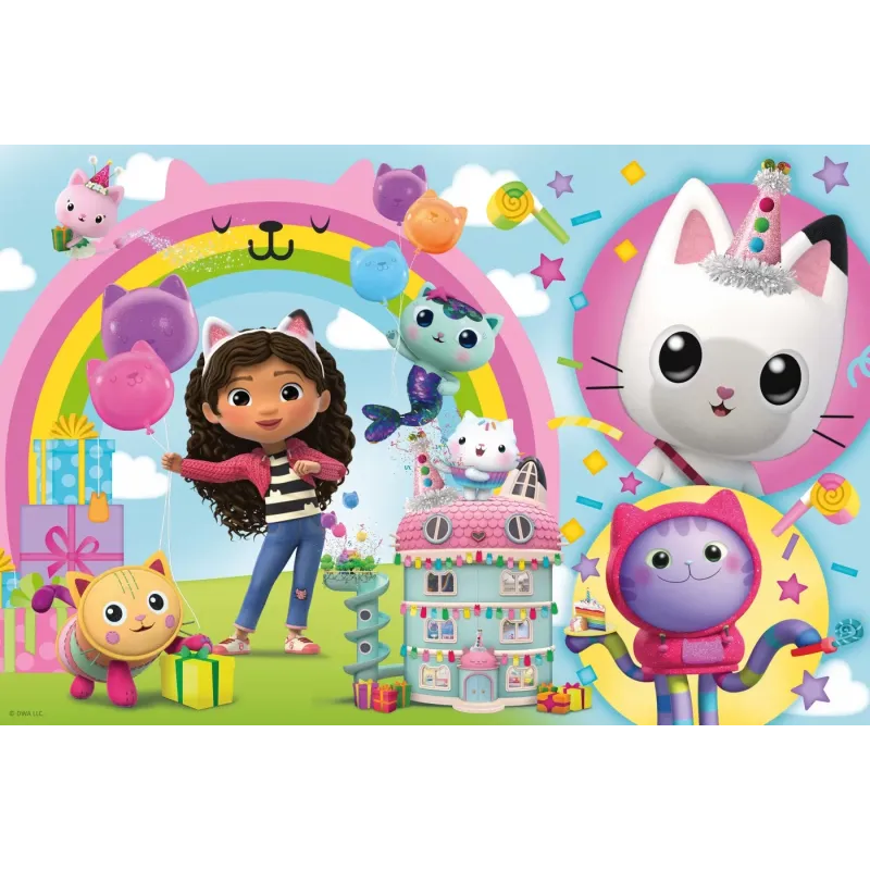 PUZZLE TREFL 24 MAXI GABBYS DOLLHOUSE CASA LUI GABBY