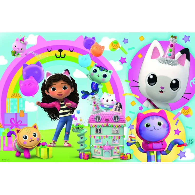 PUZZLE TREFL 24 MAXI GABBYS DOLLHOUSE CASA LUI GABBY