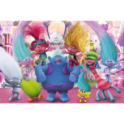 PUZZLE TREFL 24 MAXI IN LUMEA TROLILOR