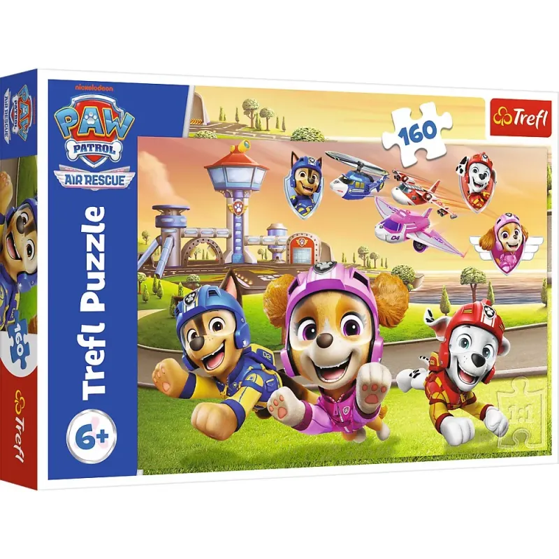 PUZZLE TREFL 160 PATRULA CĂȚELUSILOR ECHIPA DE SALVARE AERIANA