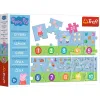 PUZZLE EDUCAȚIONAL 20 PIESE NUMERE PEPPA PIG