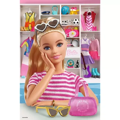 PUZZLE TREFL 100 BARBIE SA O CUNOASTEM PE BARBIE