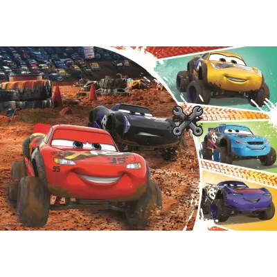 PUZZLE TREFL 60 FULGER MCQUEEN CU PRIETENII