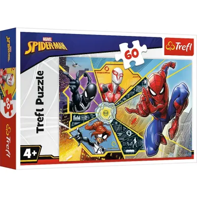 PUZZLE TREFL 60 SPIDERMAN PANZA DE PĂIANJEN