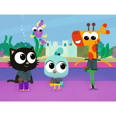 PUZZLE TREFL 30 PLANETA MILO PISICĂ MILO