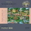 PUZZLE TREFL DIN LEMN 1000 PIESE OBIECTIVE TURISTICE FAIMOASE DIN FRANTA