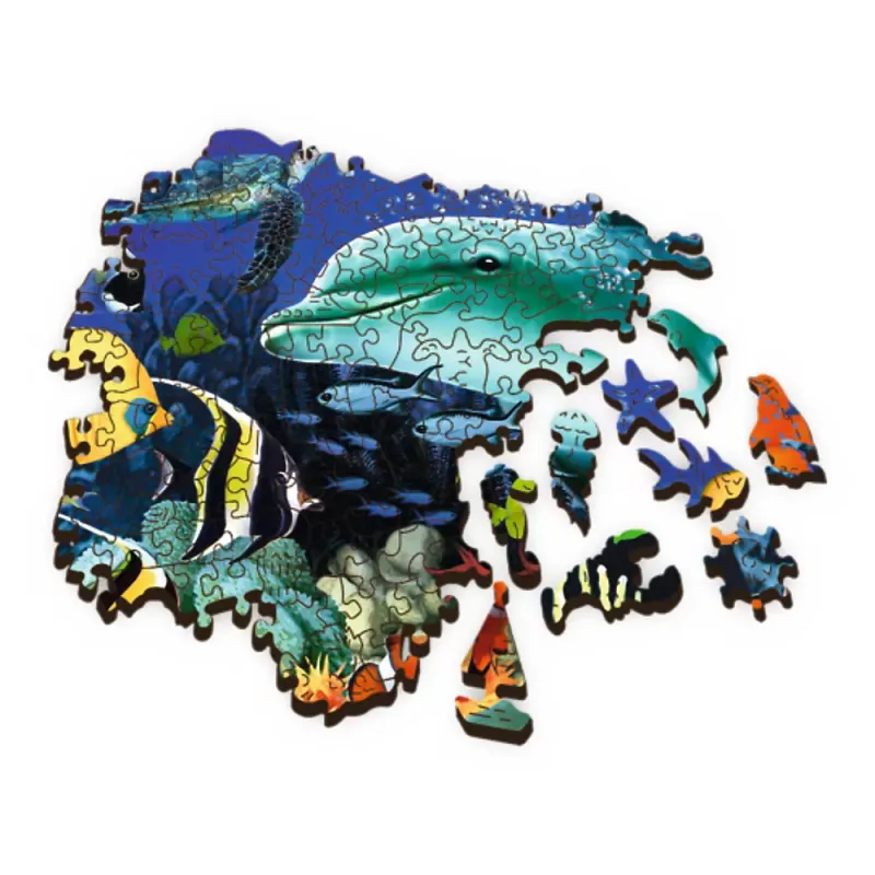 PUZZLE TREFL DIN LEMN 500+1 PIESE VIATA MARINA