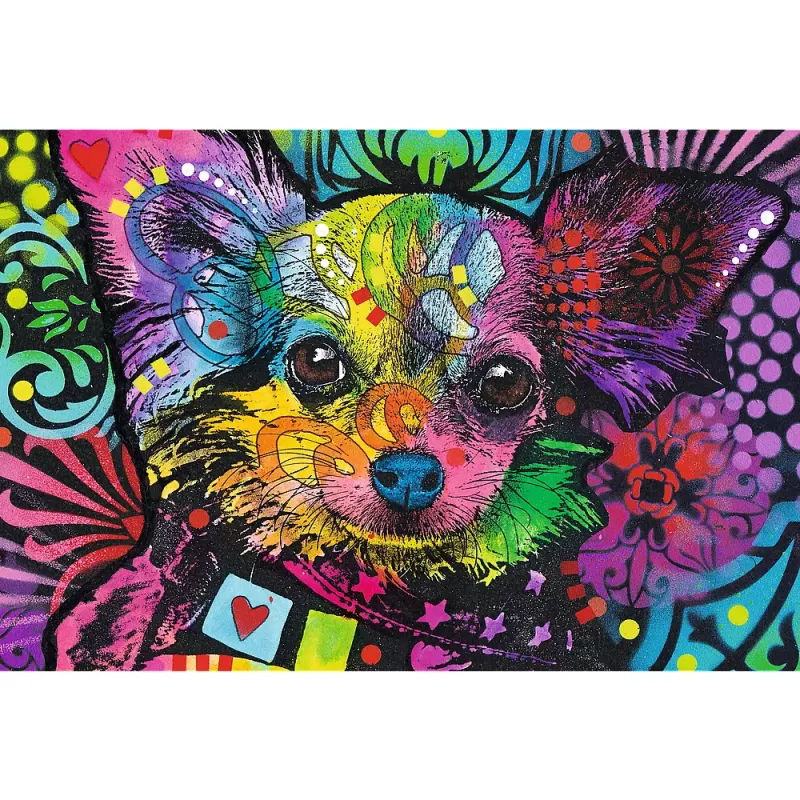PUZZLE TREFL DIN LEMN 500+1 PIESE CĂȚELUSII DRAGALASI