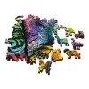 PUZZLE TREFL DIN LEMN 500+1 PIESE CĂȚELUSII DRAGALASI