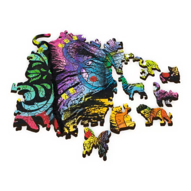 PUZZLE TREFL DIN LEMN 500+1 PIESE CĂȚELUSII DRAGALASI
