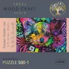 PUZZLE TREFL DIN LEMN 500+1 PIESE CĂȚELUSII DRAGALASI