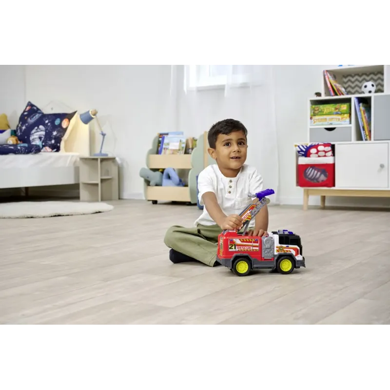 DICKIE MAȘINĂ DE POMPIERI CU SUNETE ȘI LUMINI 30CM