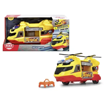 DICKIE ELICOPTER DE SALVARE CU SUNETE ȘI LUMINI 30CM
