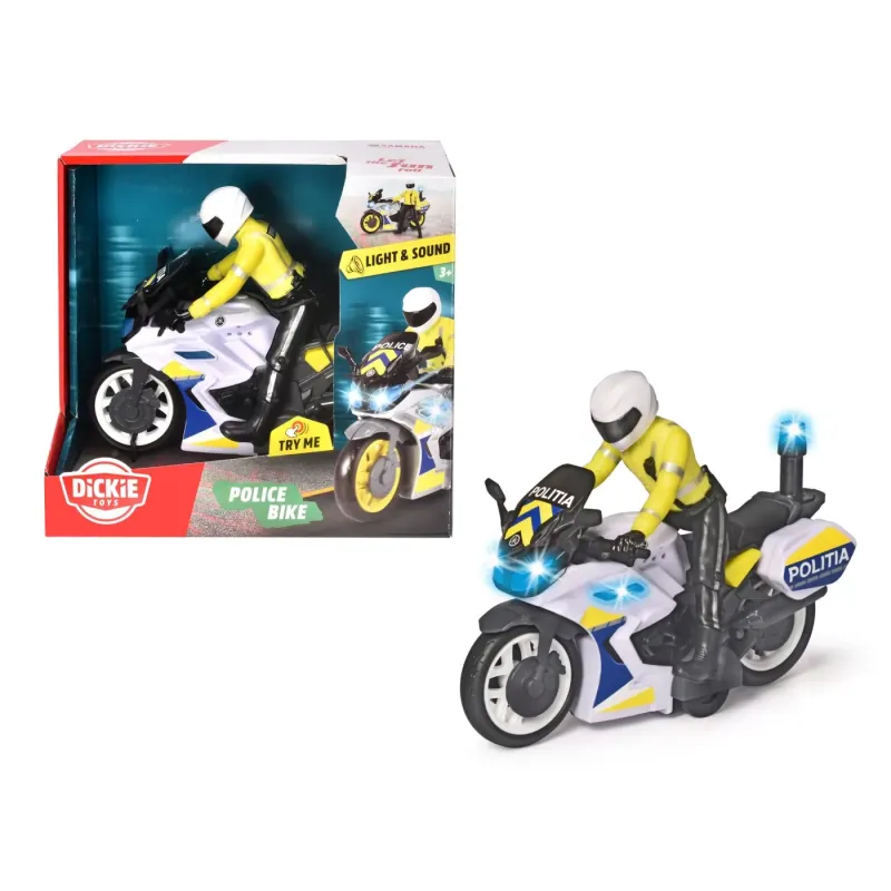 MOTOCICLETĂ DE POLITIE 17CM