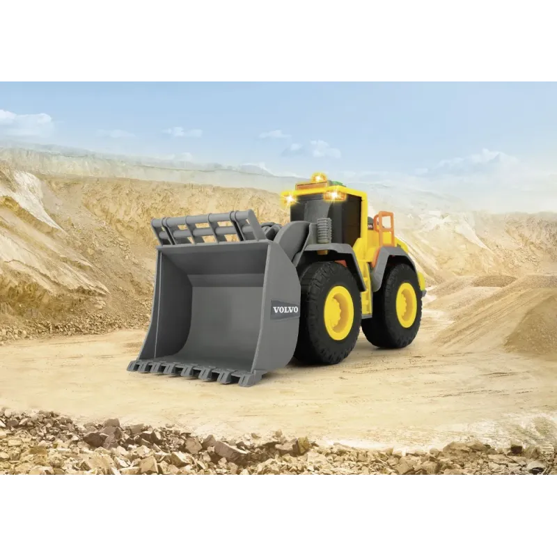 DICKIE EXCAVATOR VOLVO CU SUNETE ȘI LUMINI