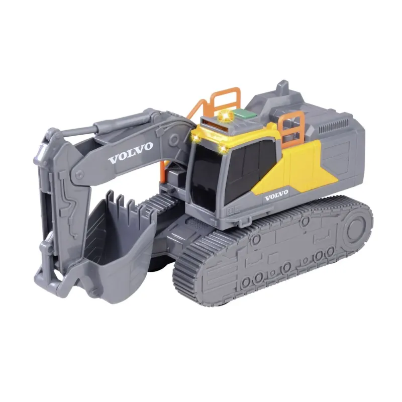 DICKIE EXCAVATOR VOLVO CU SENILE SUNETE ȘI LUMINI