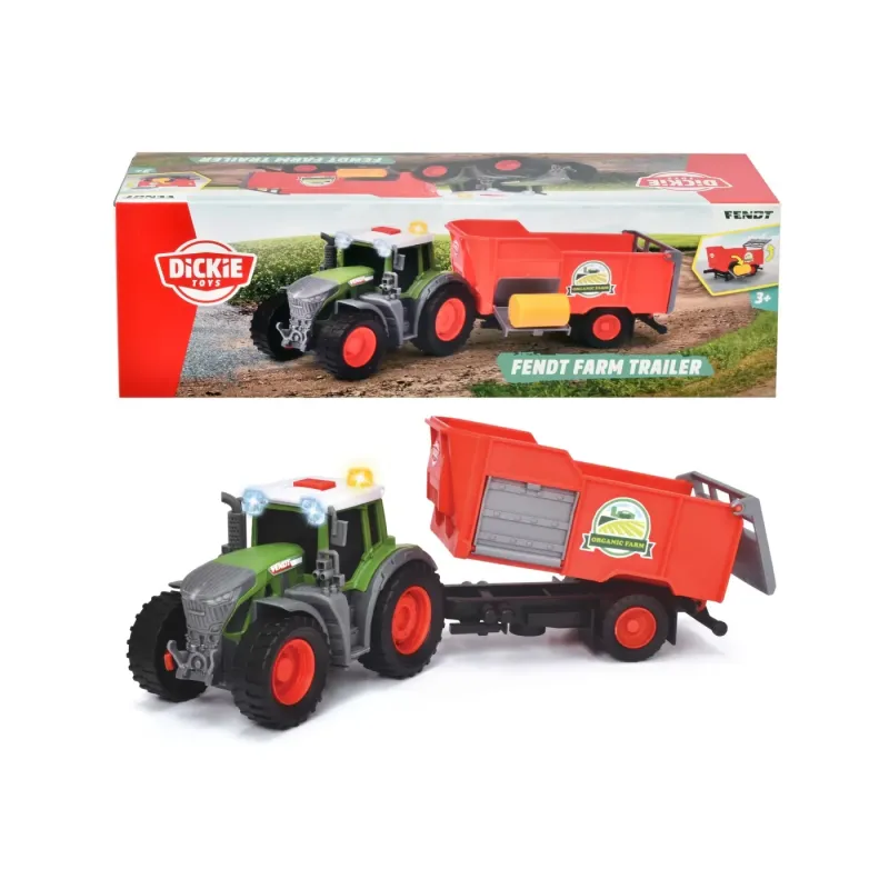 DICKIE FENDT TRACTOR CU REMORCA