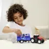 DICKIE MASSEY FERGUSON TRACTOR ȘI REMORCA CU SUNETE ȘI LUMINI
