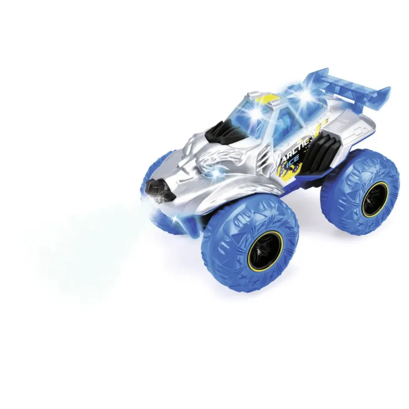 DICKIE MAȘINĂ DE TEREN ARCTIC ICE MONSTER CU LUMINI SUNETE SUSPENSII ȘI FUNCTIE ABUR 25CM