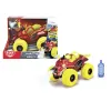 DICKIE MAȘINĂ DE TEREN FLAMING FIRE MONSTER CU LUMINI SUNETE SUSPENSII ȘI FUNCTIE ABUR 25CM