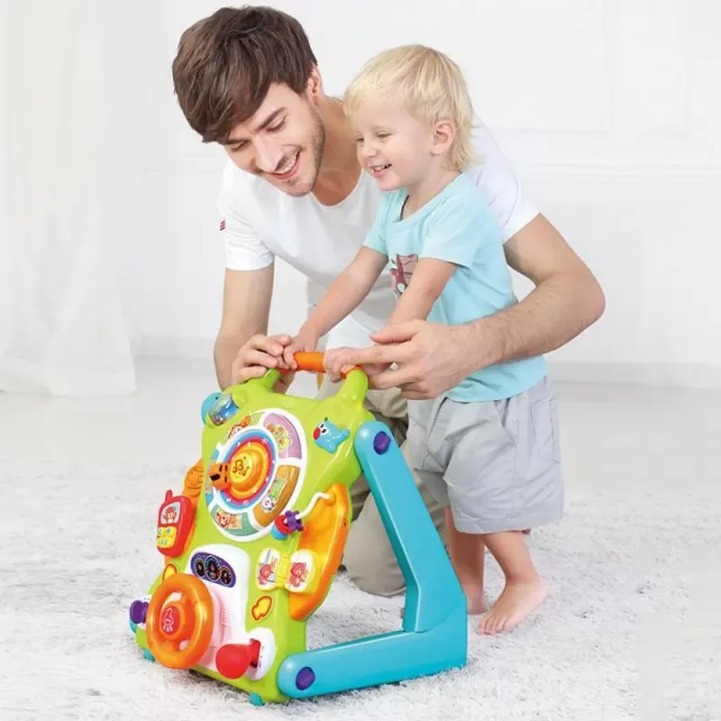 3IN1 ANTEMERGATOR ȘI CENTRU CU ACTIVITĂȚI INTERACTIVE