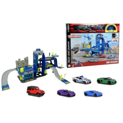 MAJORETTE CREATIX SET SECTIA DE POLITIE CU SUNETE ȘI LUMINI