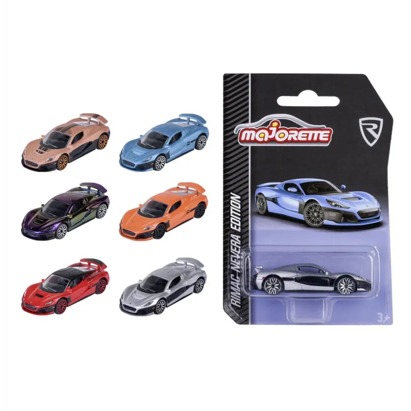 MAJORETTE MAȘINUȚĂ METALICĂ RIMAC NEVERA EDITION 7.5CM