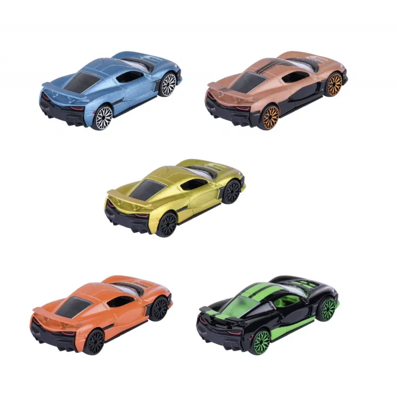 MAJORETTE SET 5 MASINUTE RIMAC NEVERA EDITION GIFTPACK