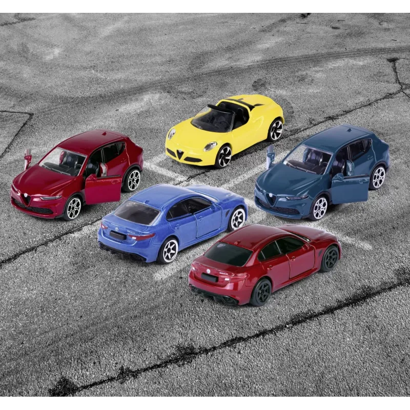 MAJORETTE MASINUTE METALICE SET 5 MASINI ALFA ROMEO